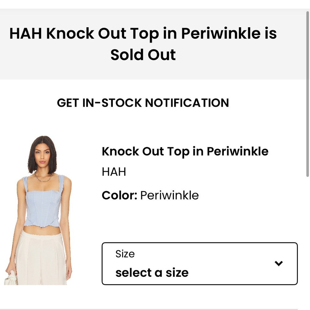REVOLVE | Knock Out Top by HAH
